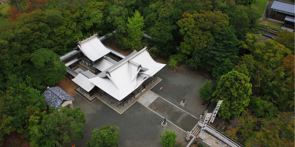 網野神社全景